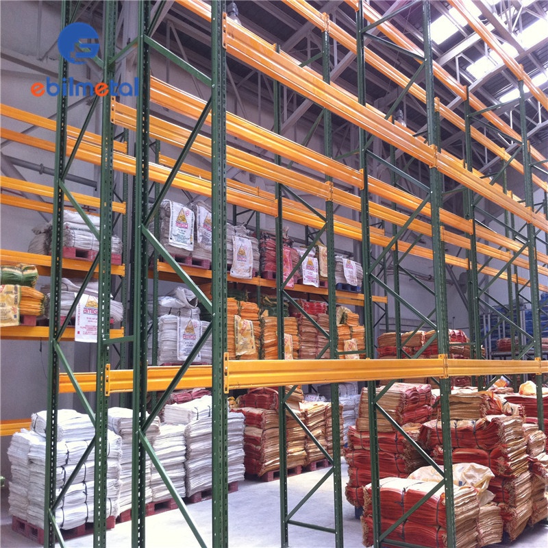 American Warehouse Storage Heavy Duty Teardrop Pallet Rack