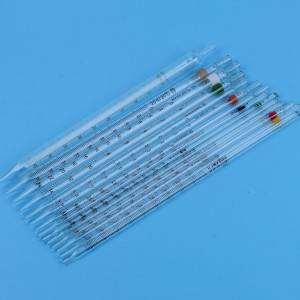 0.1ml 0.2ml 0.5ml 1ml 2ml 5ml 10ml 15ml 20ml 25ml 50ml 100ml laboratory glass pipettes dropper with scale printing
