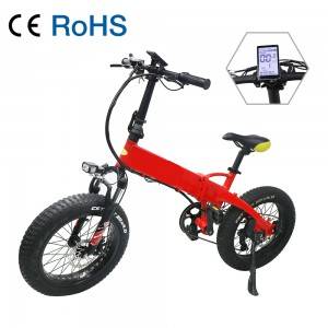 Factory directly Electric Fat Bicycle - VB200 Wide Tire Foldable Assisting 20 inch Electric Bike – Vitek