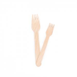 Wholesale Biodegradable Disposable Wooden Fork
