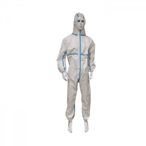 White Disposable Medical Protective Gowns Sterile Isolation Clothing