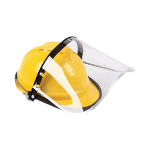 Yellow Color High Quality Safety Protective Face Shield With Double Side