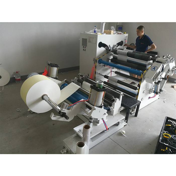 Competitive Price for Thick Plastic Flexible Drinking Straw - Straw Paper Strip Roll Slitting Rewinding Machine – FANCYCO