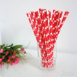 Environmental Protection Food-grade Beautiful Appearance Paper Straw