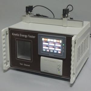 Screen Touch Li ser kaxezê Kinetic Energy Tester With