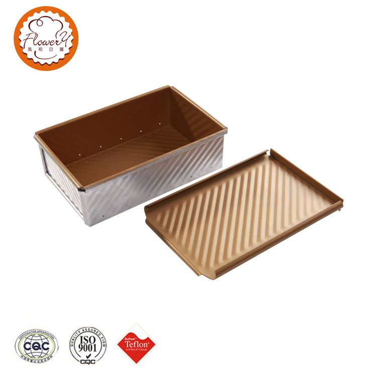 non stick coating square bread loaf pans