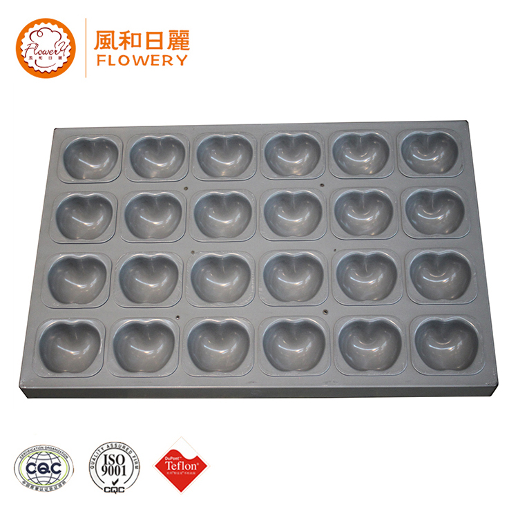 Plastic madeleine baking tray cookie pan made in China