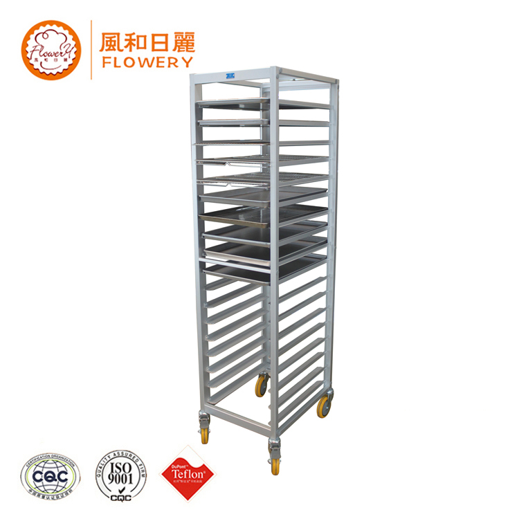 Professional baker stainless steel trolley with CE certificate
