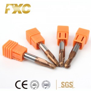 Wholesale Price China 2 Flute Ball Nose Cutting Tools - ball nose end mill HRC55 – FuXinCheng Tools