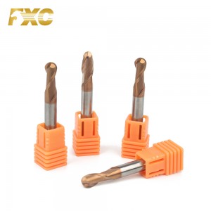 OEM Factory for Cutting Tools - Solid Carbide Ball nose End Mill – FuXinCheng Tools