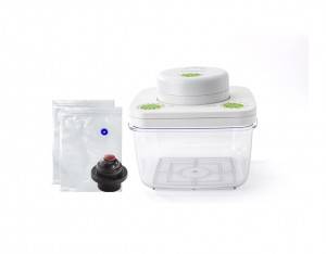 Vacuum container kit1 with wine stopper & zipper bags