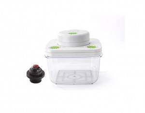 Vacuum container kit1 with wine stopper