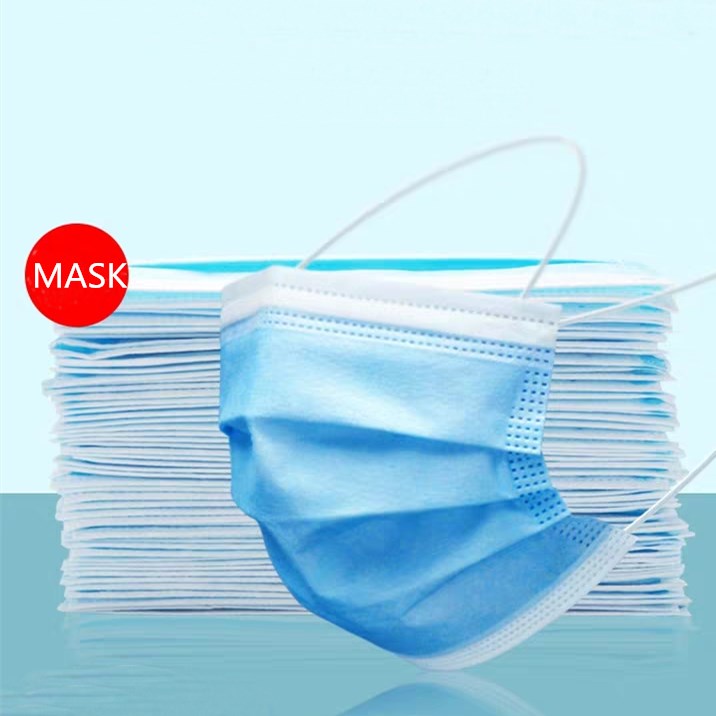 2020 Высококачественная 3-слойная маска FaceMask для защиты от вирусов