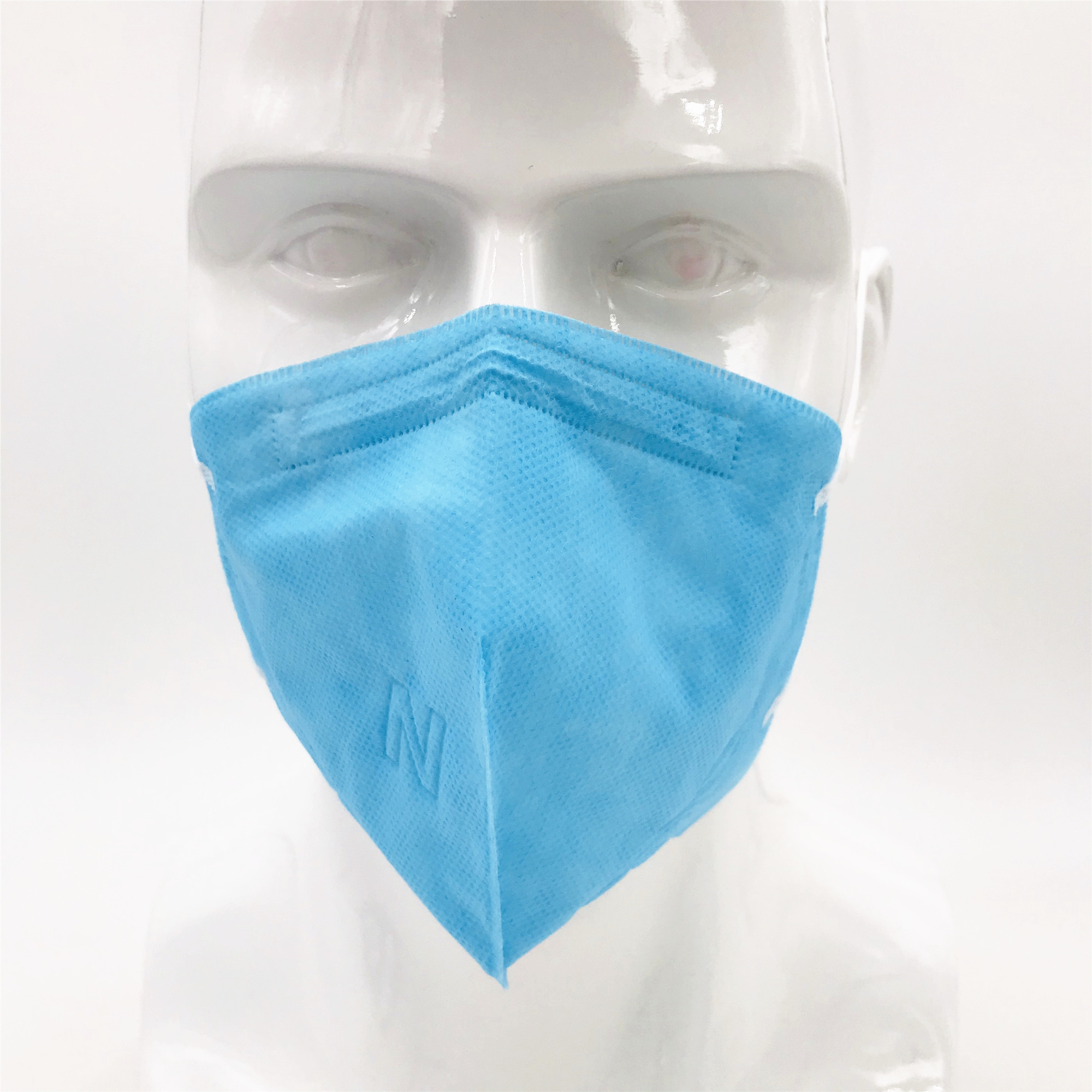 Maschera protettiva antipolvere in tessuto non tessuto soffiato a 4 strati