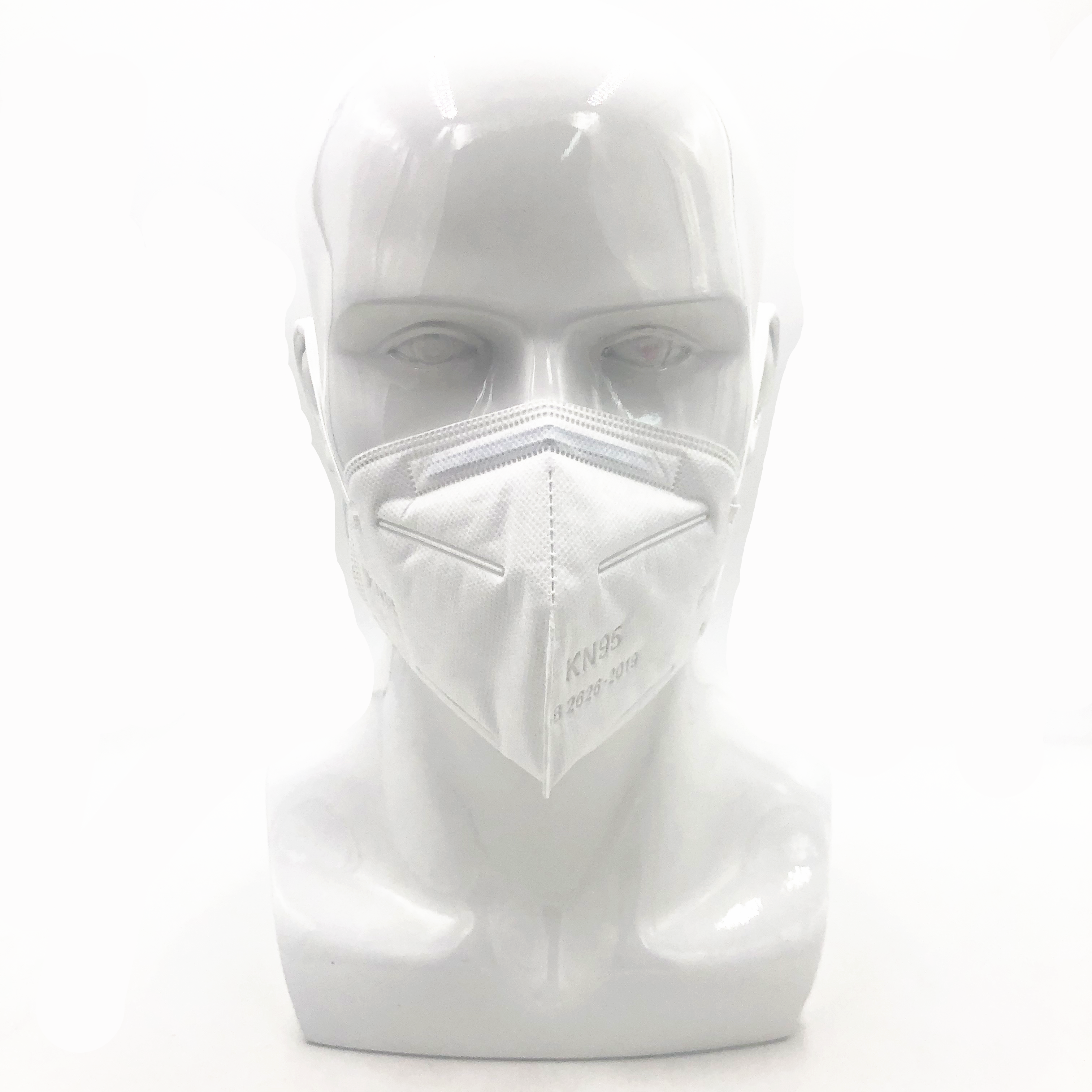 Maschera facciale monouso a 5 strati traspirante di alta qualità anti polvere