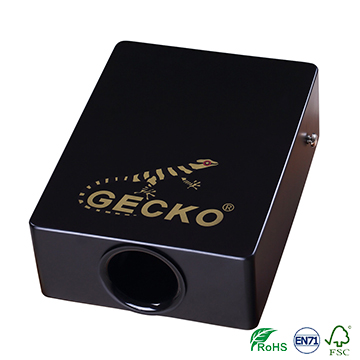 black GECKO travel pad cajon for portable,light weight