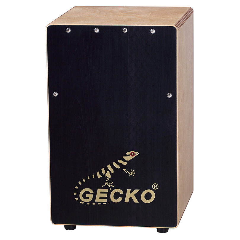 Personlized Products Unusual Electric Guitars -
 black tapping cajon,Handmade Cajon drum box – GECKO