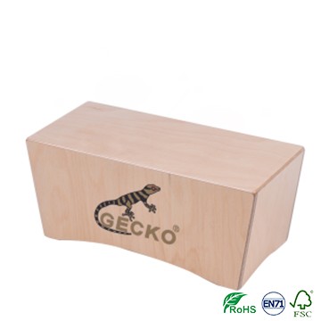 Bongo Cajon Drum KOA wood gecko brand