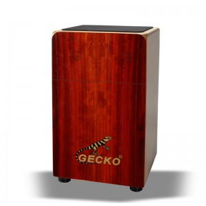 Discountable price China Veined Ebony Cajon Gecko Hot Sell Percussion Instrument Hand Made Music