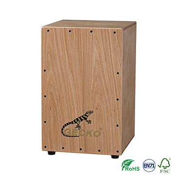 China Aiersi Cheap Price nature Wooden Box ,tech wood,musical instument tool for playing,musical cajon drum pad