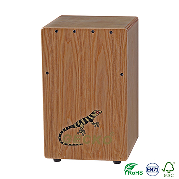 Reasonable price Zebra Wood Portable Pad Cajon -
 China Wholesale children’s educational cajon,ash tree wood,light heavy for portable carrying – GECKO