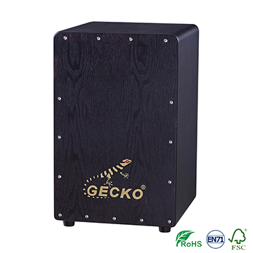 Cheap price Box Drum Cajon -
 Full Ash Wood Cajon Drum In Black Color – GECKO