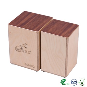 factory Outlets for Wooden Drum Stick -
 GECKO BONGO-2 Cajon Siamese Box Drums / Hand Percussion Drum Instruments bongo – GECKO