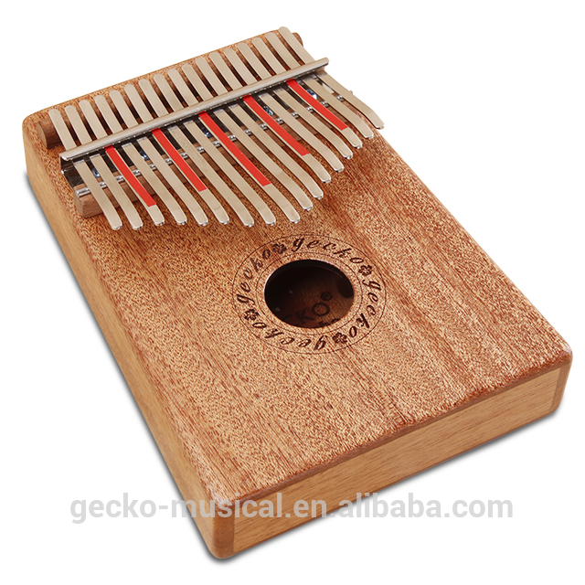Online Exporter Wooden Percussion Instrument - gecko natural wood professional 17 kalimba – GECKO - Gecko Musical Instrument
