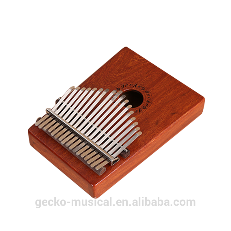 gecko rosewood african kalimba thumb piano