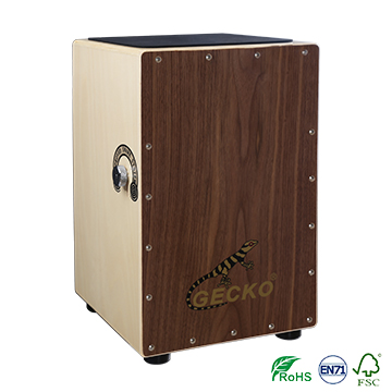gecko wooden cajon drum set