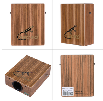 Factory supplied Natural Acoustic Guitar -
 Hot sale musical instruments travel cajon drum for outdoor playing – GECKO