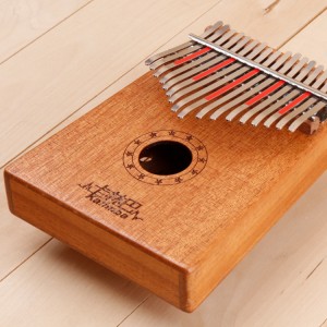 China Supplier Gecko Hot Sale K17m 17 Keys Mahogany Wood Kalimba Musical Instrument