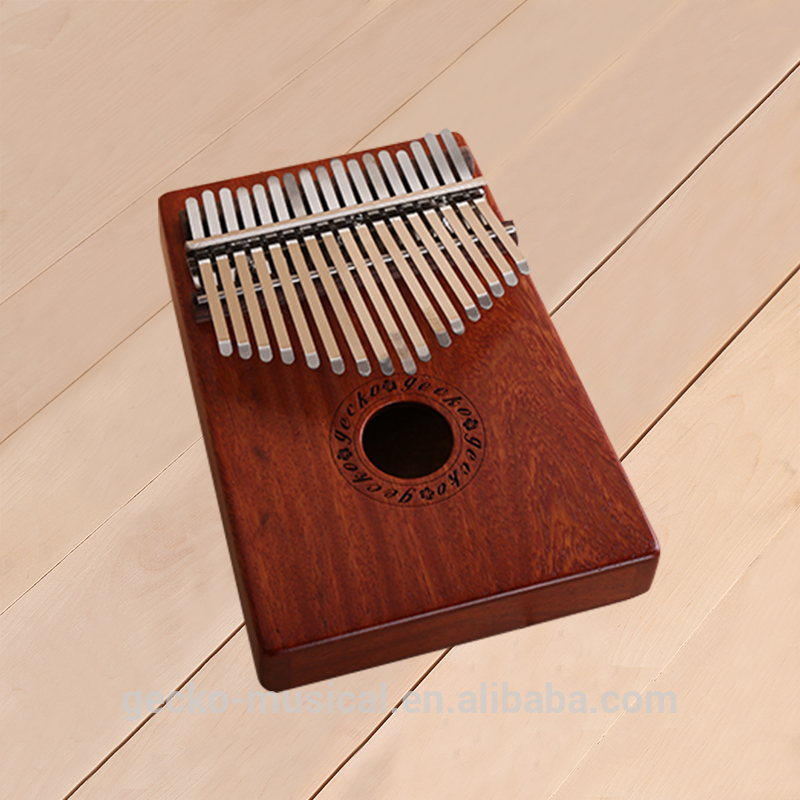 Fast delivery Mini Wood Musical Instrument Kalimba 17 Keys Thumb Piano