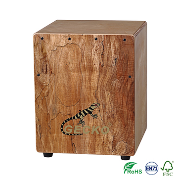 Mini Cajon drum birch wood musical box,percussion drum set