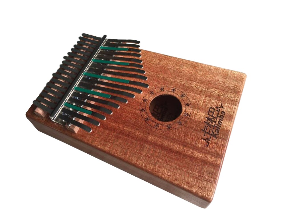 Natural 17 carbon steel Keys Kalimba Mbira Thumb Piano Traditional Musical Instrument Portable rosewood/bubinga