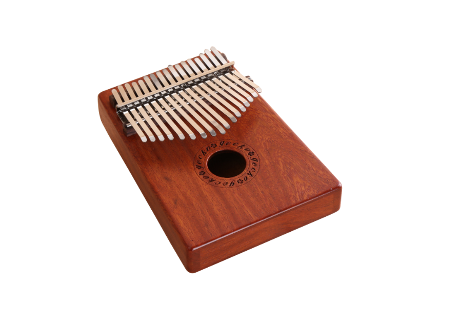 Natural 17 Keys Kalimba Mbira Thumb Piano Traditional Musical Instrument Portable rosewood/bubinga