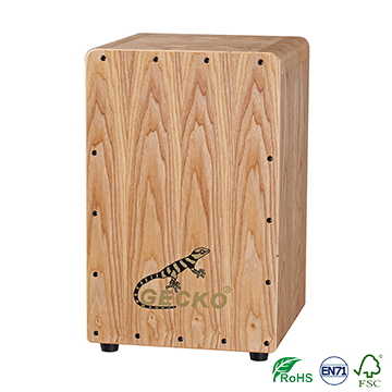 percussion musical instrument ash wood Cajon box drum set