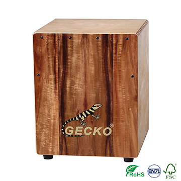 High Quality for Evh Electric Guitar -
 percussion musical instrument Cajon KOA top box drum – GECKO