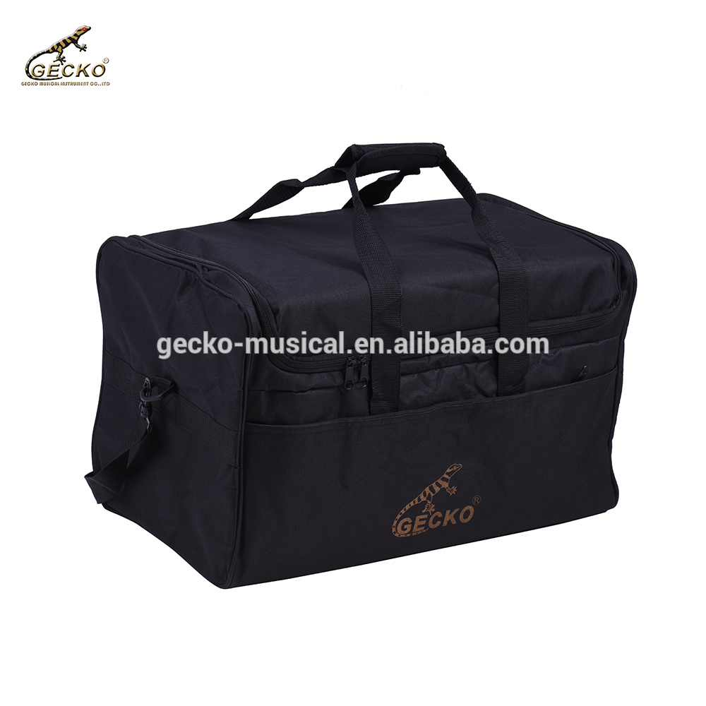 Factory supplied Natural Acoustic Guitar -
 portable cajon bag – GECKO