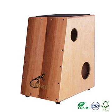 rhombus shape cajon apple wood musical drum box for pecussion GECKO brand strong durable strength,drums