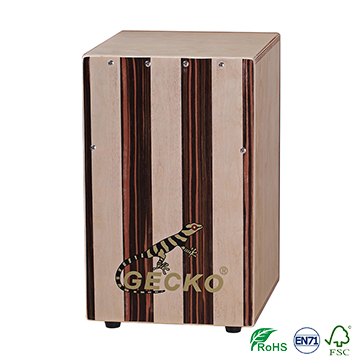Reasonable price Zebra Wood Portable Pad Cajon -
 steel string cajon drum for children in GECKO cajon factory – GECKO