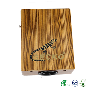 Rapid Delivery for A Frame Guitar Stand -
 Travelling cajon, easy take zebra wooden cajon percussion drum – GECKO