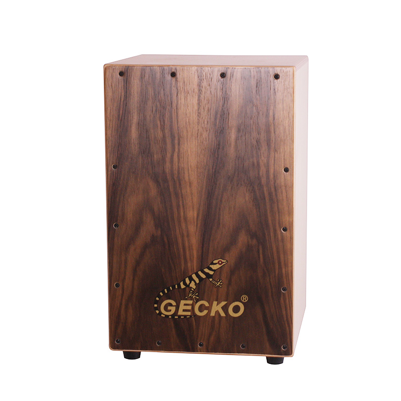 factory low price Bass Control Knobs -
 veneer material cajon drum in nature color musical box set drum accessories – GECKO