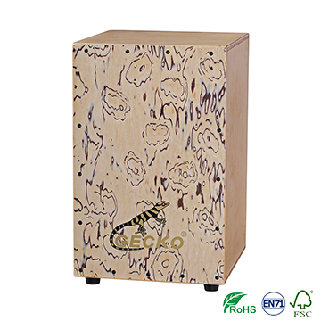 China Supplier How To Play Kalimba -
 Wholesale Handmade Birch Pollard Willow Wood Hand Drum Box Percussion Nature Color Cajon – GECKO