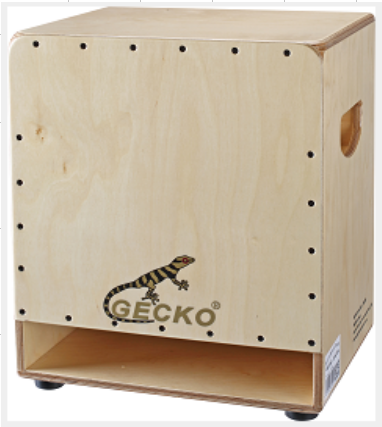 Well-designed Cajon Drum Music Instrument -
 wide and long base for matt paint pecussion cajon box drum set – GECKO