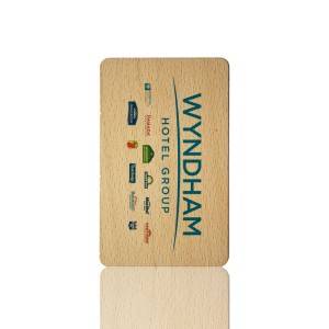 Wooden Key Cards For Saflok Kaba System