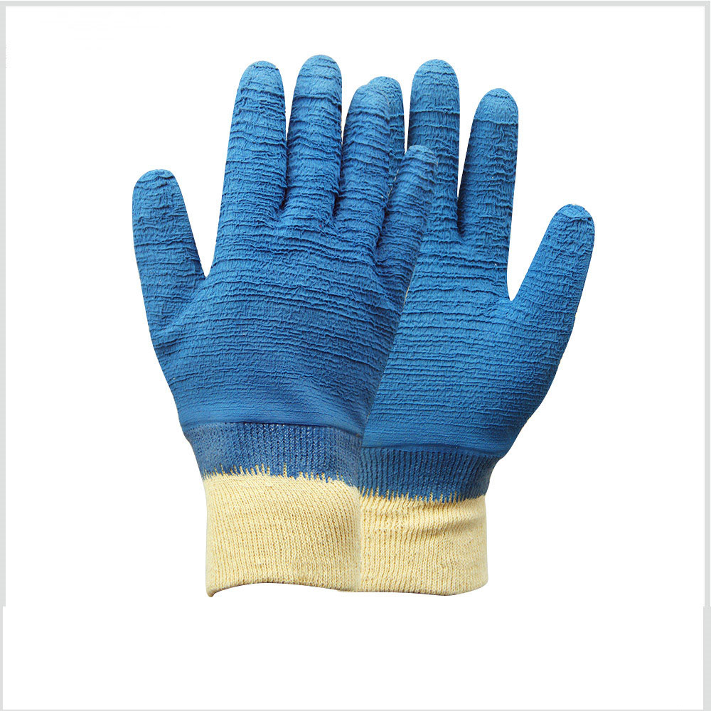 Cotton Heavy duty Latex Glove LA500