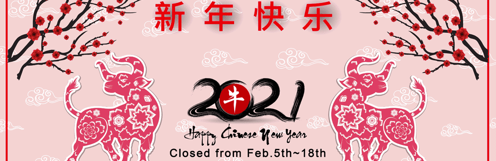 2021 Chinese New Year Holiday