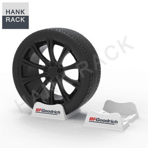 OEM/ODM Manufacturer Alloy Wheel Hook - Plastic 2 piece Passenger Tire Stands – Hank