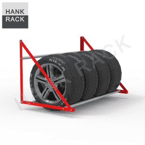 Wholesale Price Single Wheel Hook - Wall Mounted Seasonal Spare Tire Storage Rack – Hank